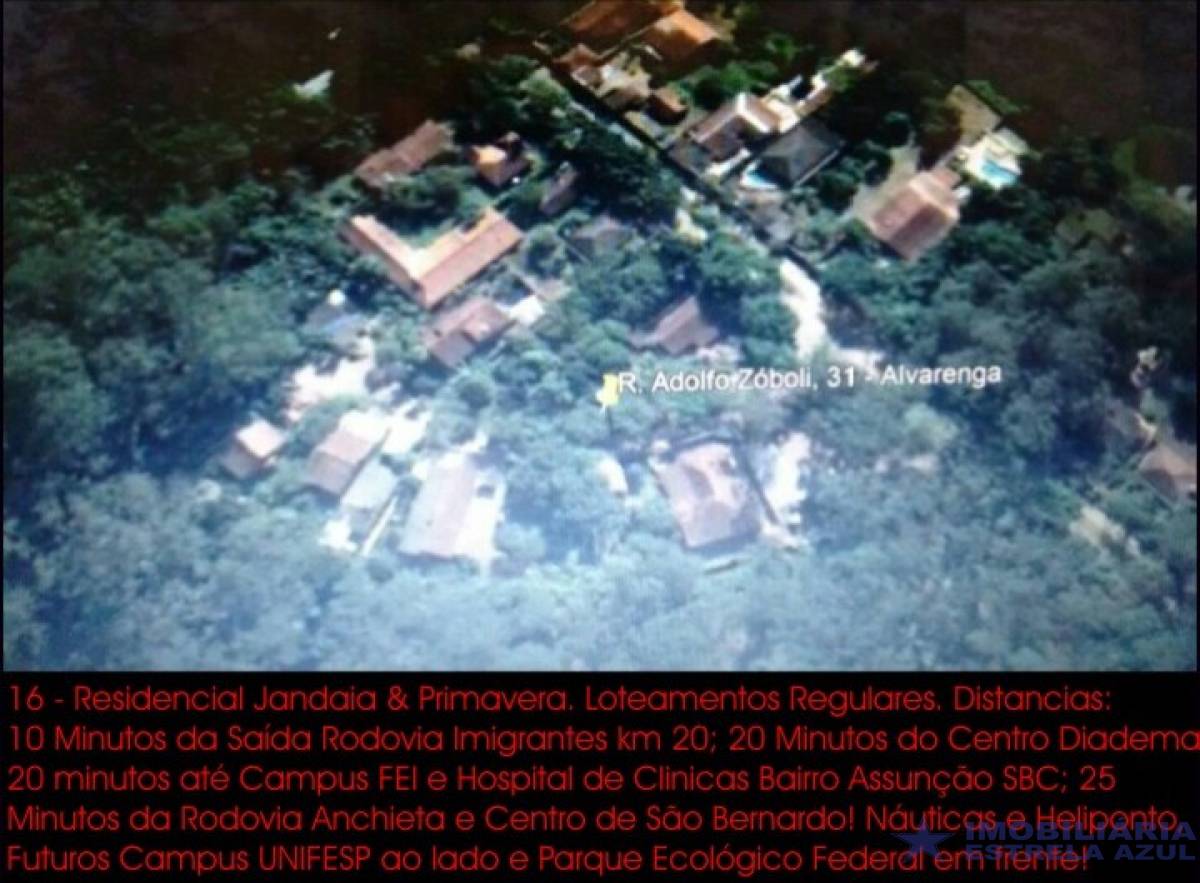 Terreno no bairro Alvarenga 